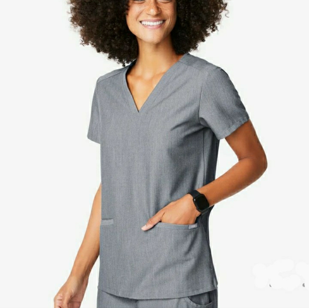 Figs Casma Scrub Top